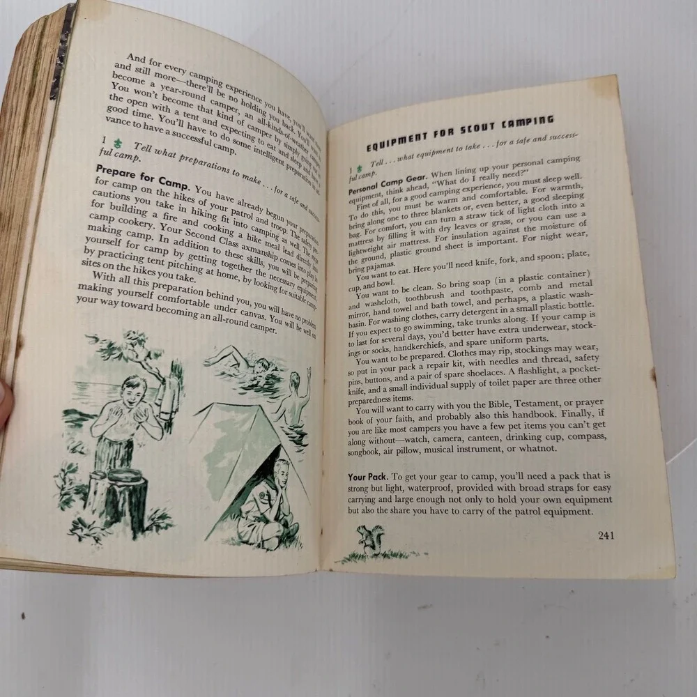 Vintage Book - Boy Scout Handbook
